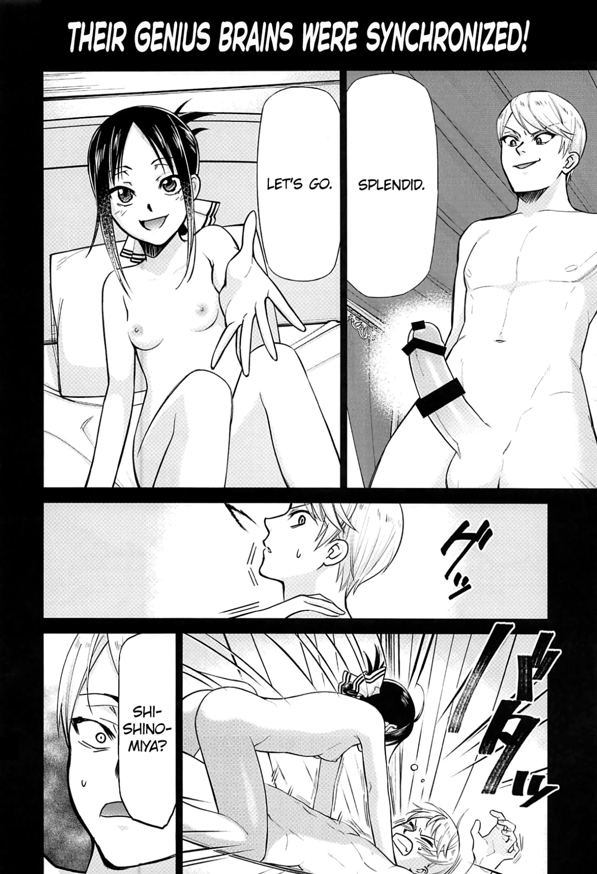 Hentai Manga Comic-Kaguya-sama Wants to Make Him Cum-Read-9